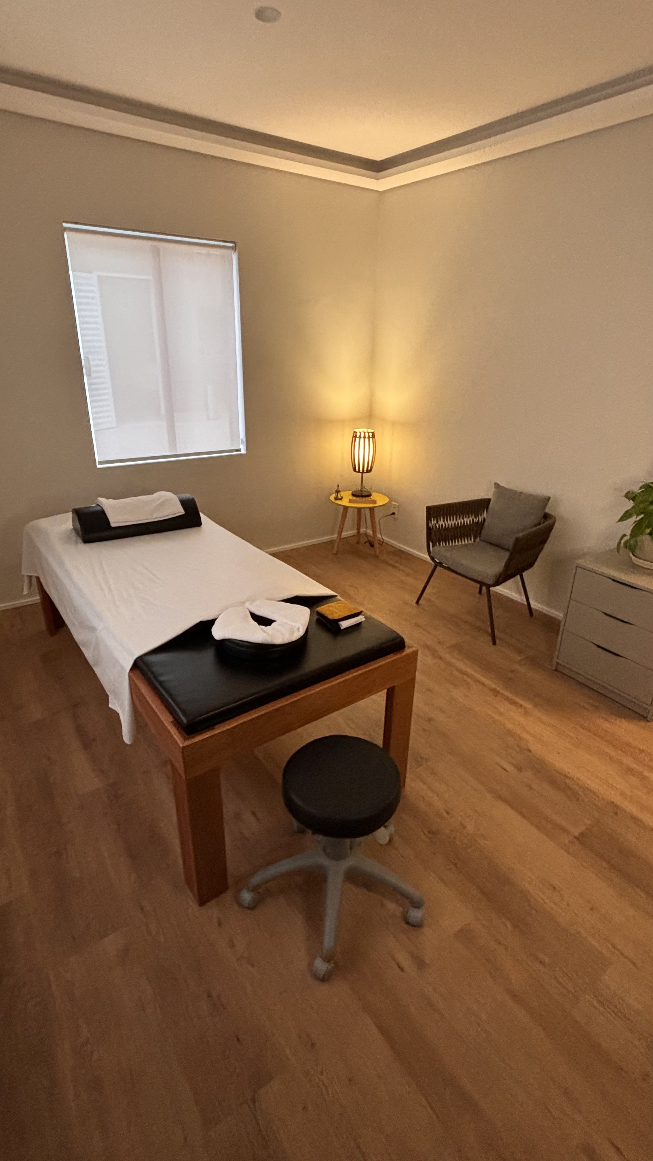 Espaço de massoterapia