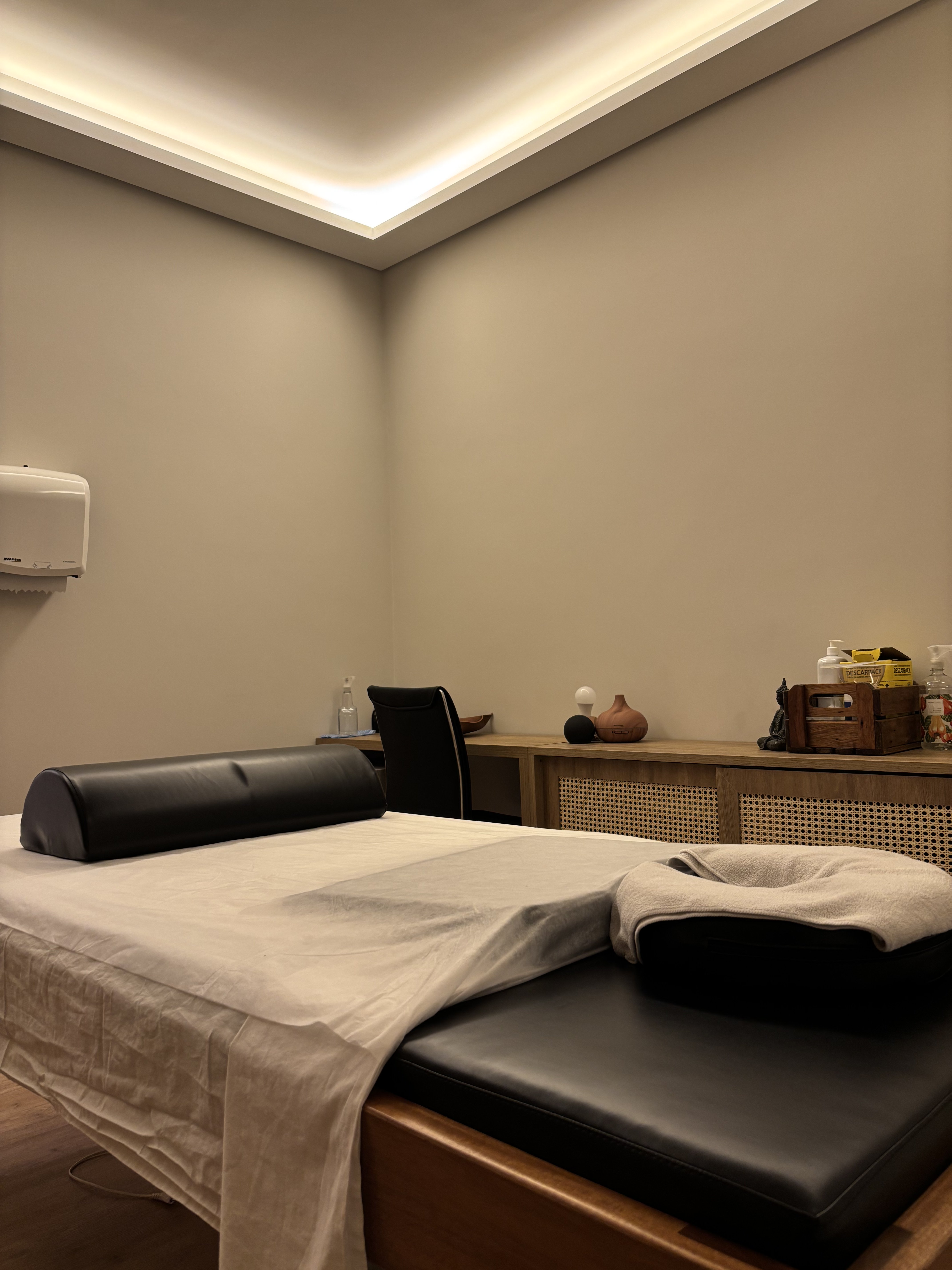 Sala de massoterapia